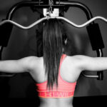 Pulldown behind the neck