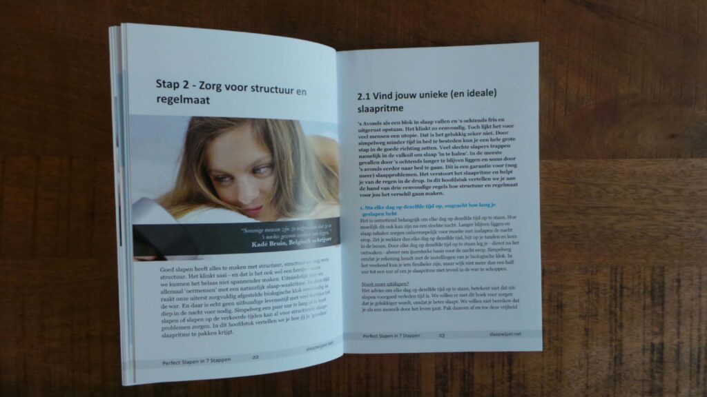 Perfect slapen in 7 stappen inhoud 2